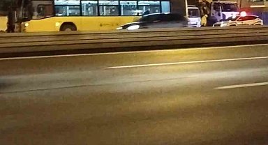 15 Temmuz Şehitler Köprüsü'nde İETT otobüsü arızası