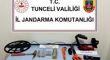 3 bin yıllık geçmişi bulunan sit alanında define aradılar: 3 kişi gözaltına alındı