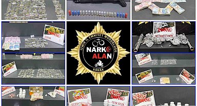 'Narkoalan' uyuşturucu tacirlerinin korkulu rüyası oldu: 11 tutuklama
