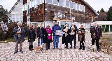 57 patili dost sıcak yuvasına kavuştu
