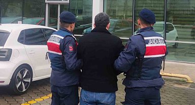 7 yıl 6 ay hapis cezası ile aranan şahıs jandarma tarafından yakalandı
