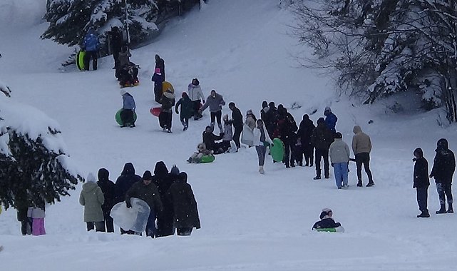 Abant'ta hem eğlence hem de çile