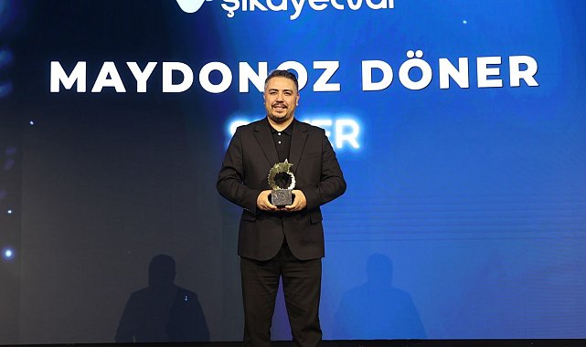 A.C.E Awards 2025'te Maydonoz Döner'e müşteri memnuniyeti ödülü