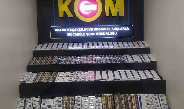 Adana'da kaçakçılık operasyonunda 3 gözaltı