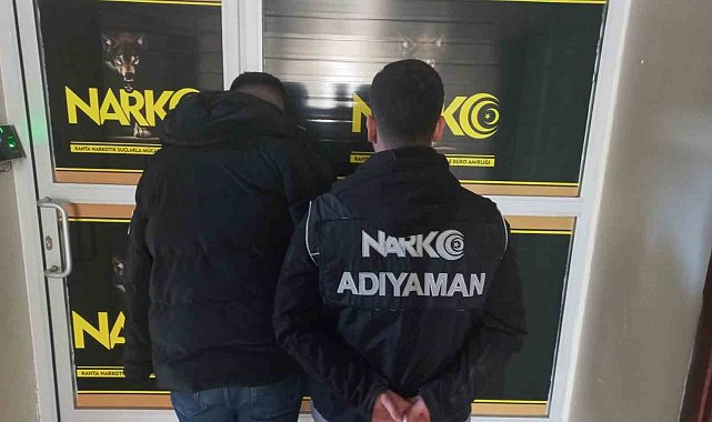 Adıyaman'da uyuşturucu operasyonu: 1 tutuklama