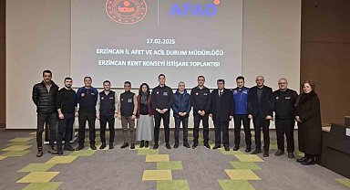 AFAD, Erzincan Kent Konseyi Üyeleri ile toplantı düzenledi
