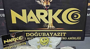 Ağrı'da tırda 1 kilo 728 gram metamfetamin ele geçirildi