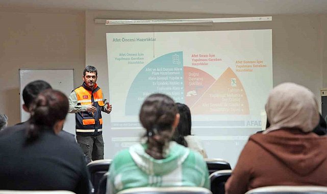 Alanya'da deprem hazırlık semineri