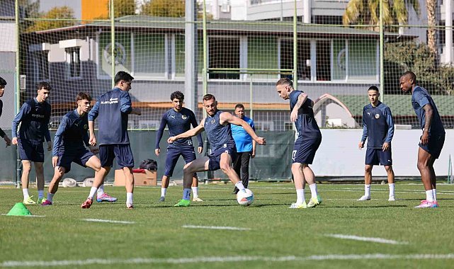 Alanyaspor'da kupa mesaisi başladı