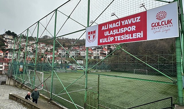 Ali Naci Yavuz'un ismi Ulaşlı'da futbol sahasına verildi