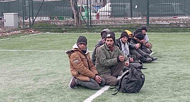 Amasya'da 24 düzensiz göçmen yakalandı