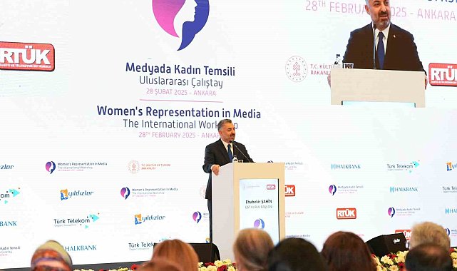 Ankara'da 'Medyada Kadın Temsili Uluslararası Çalıştayı' başladı
