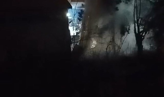 Ankara'da su deposundaki patlama nedeniyle caddeleri su bastı