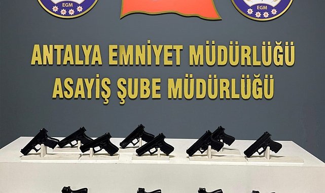Antalya'da son bir haftada 197 kişi tutuklandı