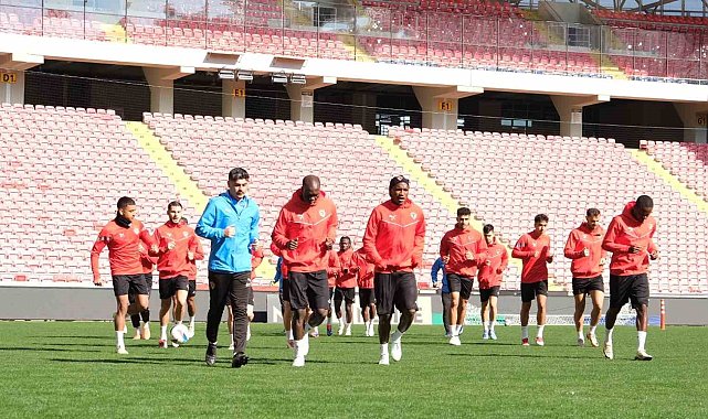 Atakaş Hatayspor, Samsunspor maçı hazırlıklarını tamamladı
