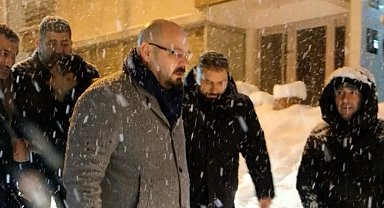 Atakum'da kar mesaisi