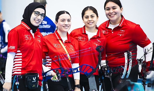 Avrupa Okçuluk Şampiyonası'nda Türkiye'den 5 altın, 1 gümüş madalya