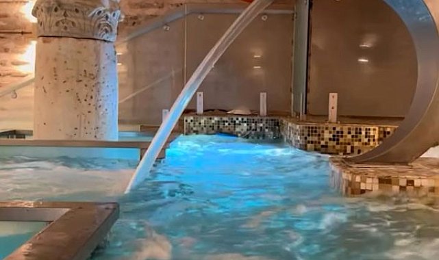 Ayasofya'daki bin 500 yıllık sarnıcı Hilton Otel masaj salonu olarak kullanıyor