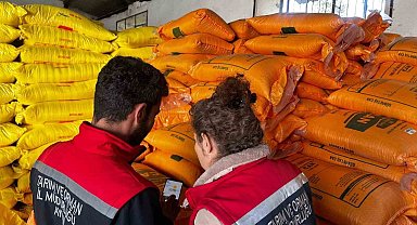 Aydın'da gübre satışı yapılan yerler denetlendi