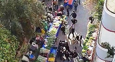 Aydın'da pazar yerinde yumruklu kavga