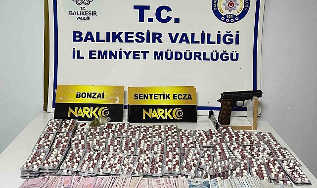 Ayvalık'ta narkotik operasyonuna 2 gözaltı