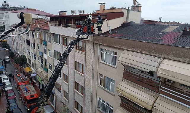 Bacadan çıkan duman panik oluşturdu