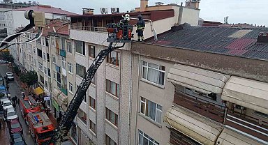 Bacadan çıkan duman panik oluşturdu