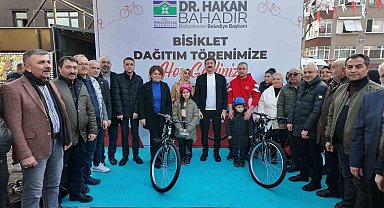 Bahçelievler Belediyesi 9. Bisiklet dağıtım törenini gerçekleştirdi