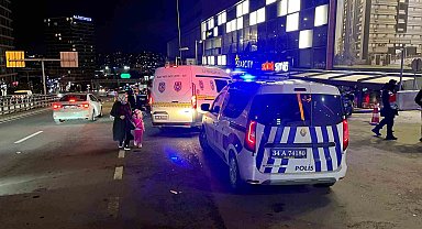 Bahçelievler'de AVM önünde silahlı saldırı: 1 yaralı