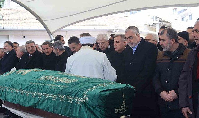 Bakan Işıkhan'ın ablası son yolculuğuna uğurlandı