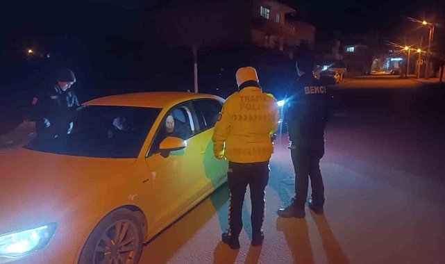 Balıkesir'de hatalı sürücüler cezadan kaçamadı