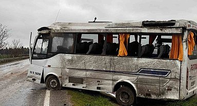 Balıkesir'deki servis kazasında yaralı sayısı 18'e çıktı