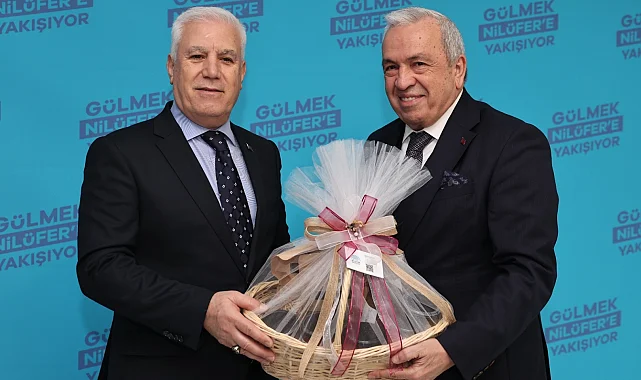 Başkan Bozbey'den Başkan Şadi Özdemir'e ziyaret