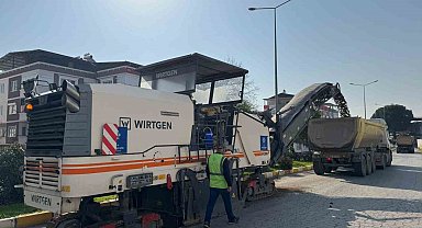 Başkan Çerçioğlu Nazilli'nin yollarını yeniliyor
