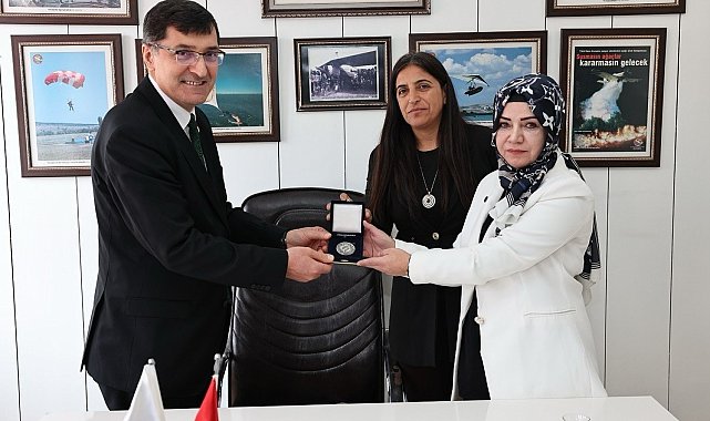 Başkan Eyüp Kahveci'den Türk Hava Kurumu'na destek ziyareti