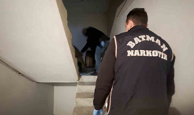 Batman'da uyuşturucu operasyonu: 2 tutuklama