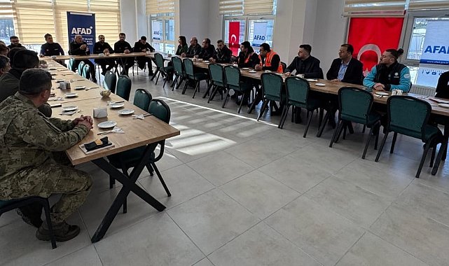 Bayburt'ta Destek AFAD Gönüllüleri Toplantısı yapıldı