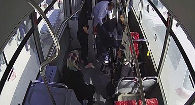 Belediye otobüsü hayat kurtarmak için yola düştü