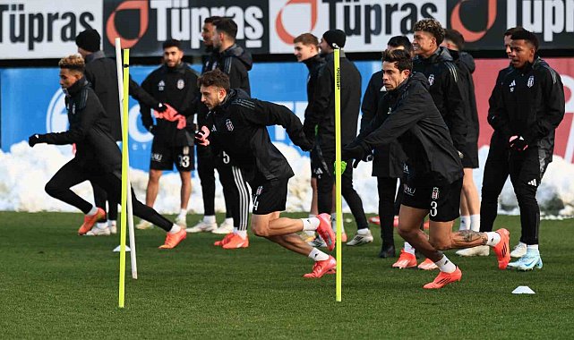 Beşiktaş, Eyüpspor maçı hazırlıklarını tamamladı