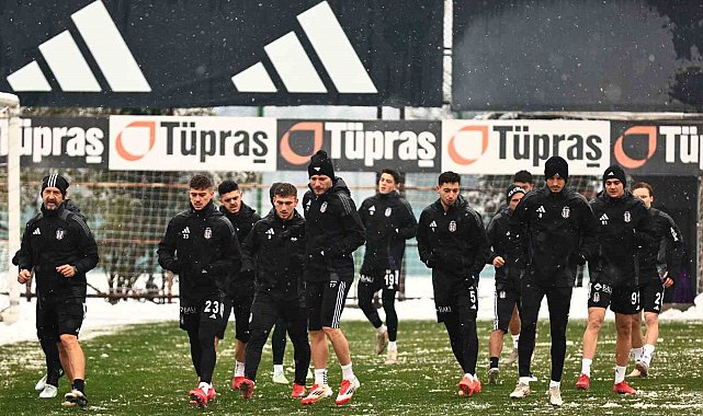 Beşiktaş, Trabzonspor maçı hazırlıklarını sürdürdü