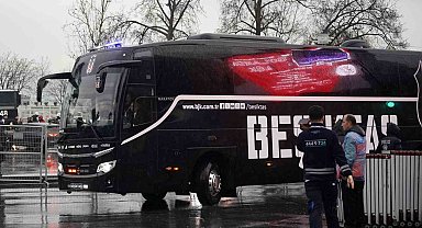 Beşiktaş, Trabzonspor maçı için stada geldi