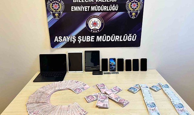Bilecik'te 2 milyon 252 bin TL haksız kazanç elde eden 4 şahıs yakalandı