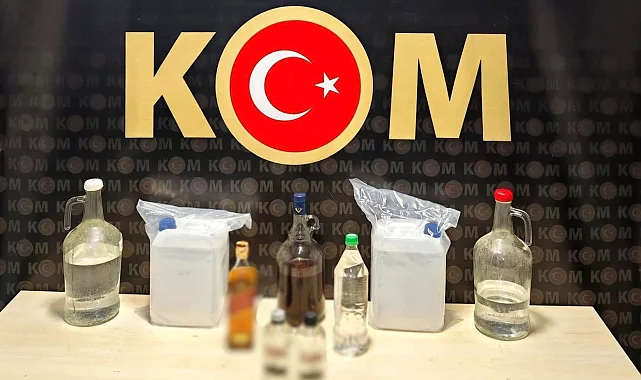 Bilecik'te etil alkol ve sahte içkiye el konuldu!