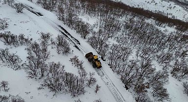 Bingöl'de 77 köy yolu ulaşıma kapandı