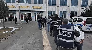 Bingöl'de hırsızlık zanlısı 6 şüpheli yakalandı