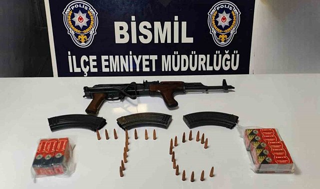Bismil'de dolandırıcılık operasyonu: Silah ve mühimmat ele geçirildi, şüpheli tutuklandı