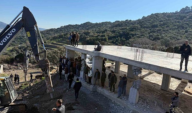 Bodrum'da yıkım gerginliği