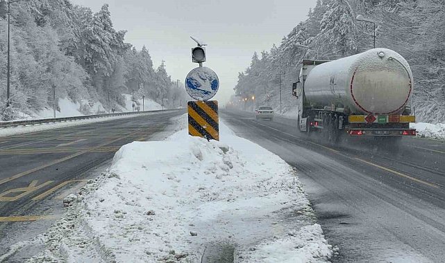 Bolu için kuvvetli kar yağışı uyarısı