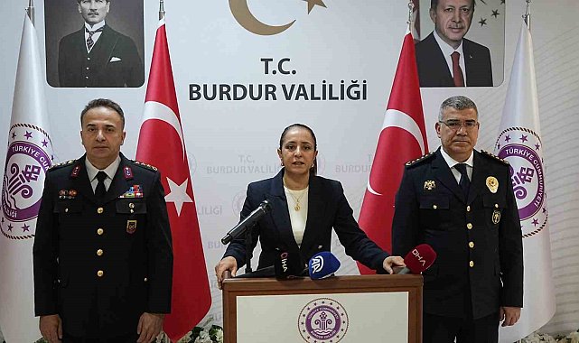 Burdur'da Ocak ayında 213 asayiş olayı, 3 terör operasyonu ve 9 tutuklama gerçekleşti