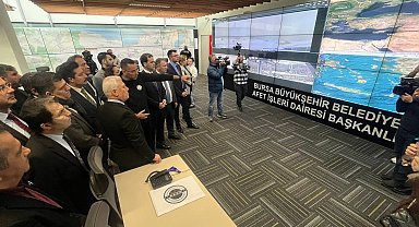Bursa Büyükşehir Afet Koordinasyon Merkezi hizmete açıldı